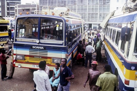 Busbahnhof in Dar es Salaam
